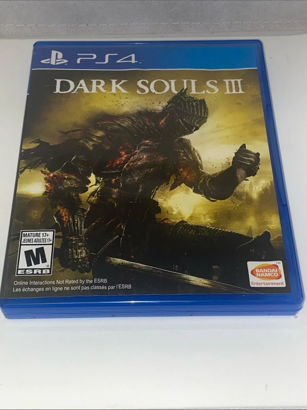 PlayStation 4 Dark Souls III - Black & Gold Cover